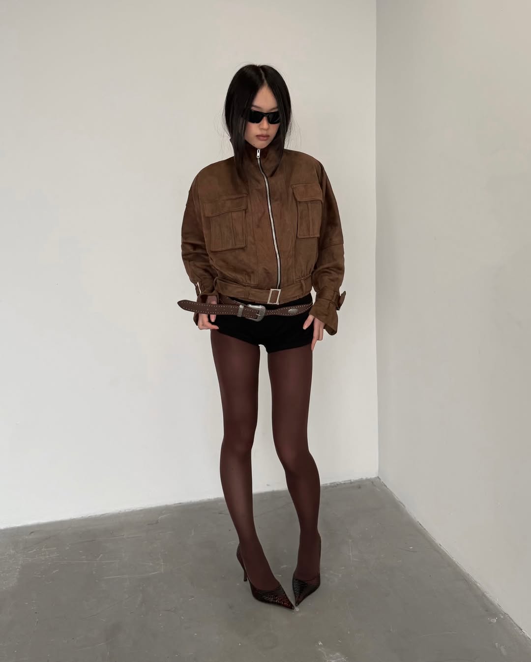 Sagittarius.A+ - Florian Suede Jacket / Brown (Dispatch in 48hrs)