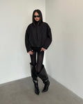 Sagittarius.A+ - Crafted Puffy Bomber / Black