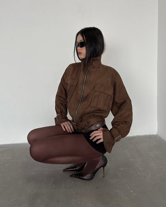 Sagittarius.A+ - Florian Suede Jacket / Brown