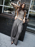 MELANCHOLY - Loren Pleat Trousers