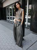MELANCHOLY - Loren Pleat Trousers