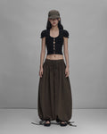 Sagittarius.A+ - Kaelis Ruched Balloon Pants / Brown
