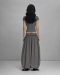 Sagittarius.A+ - Kaelis Ruched Balloon Pants / Grey