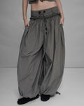 Sagittarius.A+ - Kaelis Ruched Balloon Pants / Grey