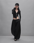 Sagittarius.A+ - Galleria Button Top / Black