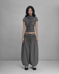 Sagittarius.A+ - Kaelis Ruched Balloon Pants / Grey