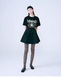 MARDI MERCREDI -  TSHIRT FLOWERMARDI_BLACK CREAM