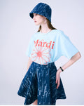 MARDI MERCREDI -  TSHIRT FLOWERMARDI_SKY RED