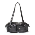 SAMO ONDOH - pocket utility bag M  glossy black