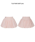 PAIN OR PLEASURE -  TULIP MINI SKIRT pink