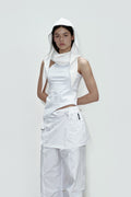 CERRIC -  KNOT BALACLAVA / WHITE