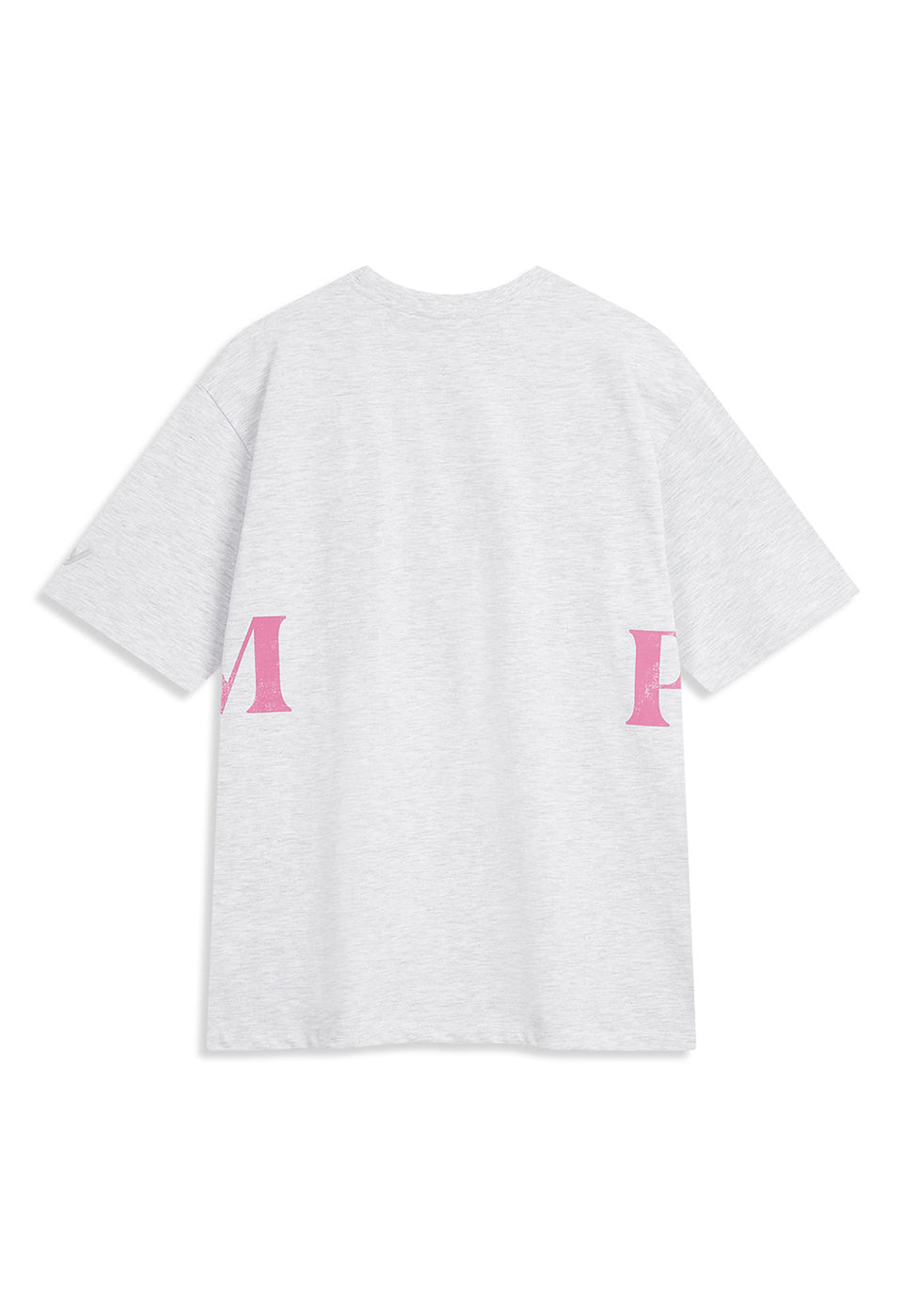 OPEN YY -  PREMIUM ROSE TEE, GRAY