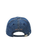 EMIS - WASHED DENIM BALL CAP-BLUE/GREEN