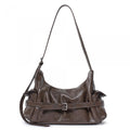 SAMO ONDOH - belt mondo bag M veg cocoa
