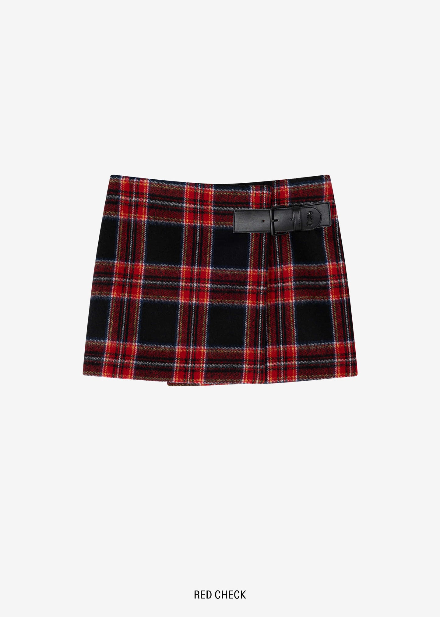 GROVE -  PEDER SKIRT [RED CHECK]