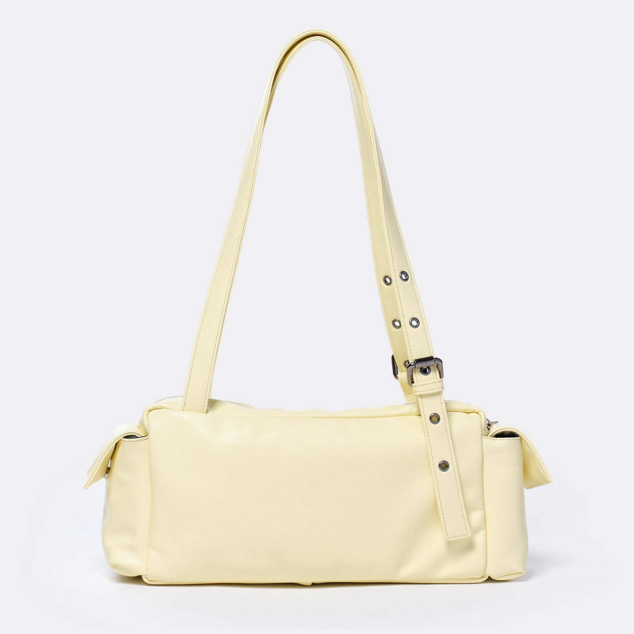 SAMO ONDOH - pocket utility bag M goat lime