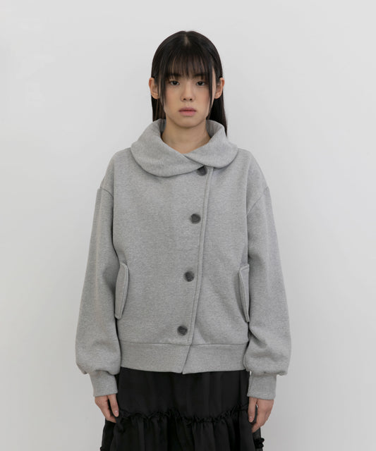 FLAREUP - Asymmetrical Layered Jacket / Gray