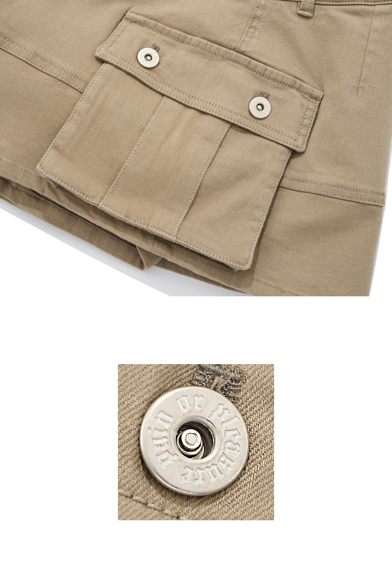 PAIN OR PLEASURE -  NIX MINI SKIRT khaki