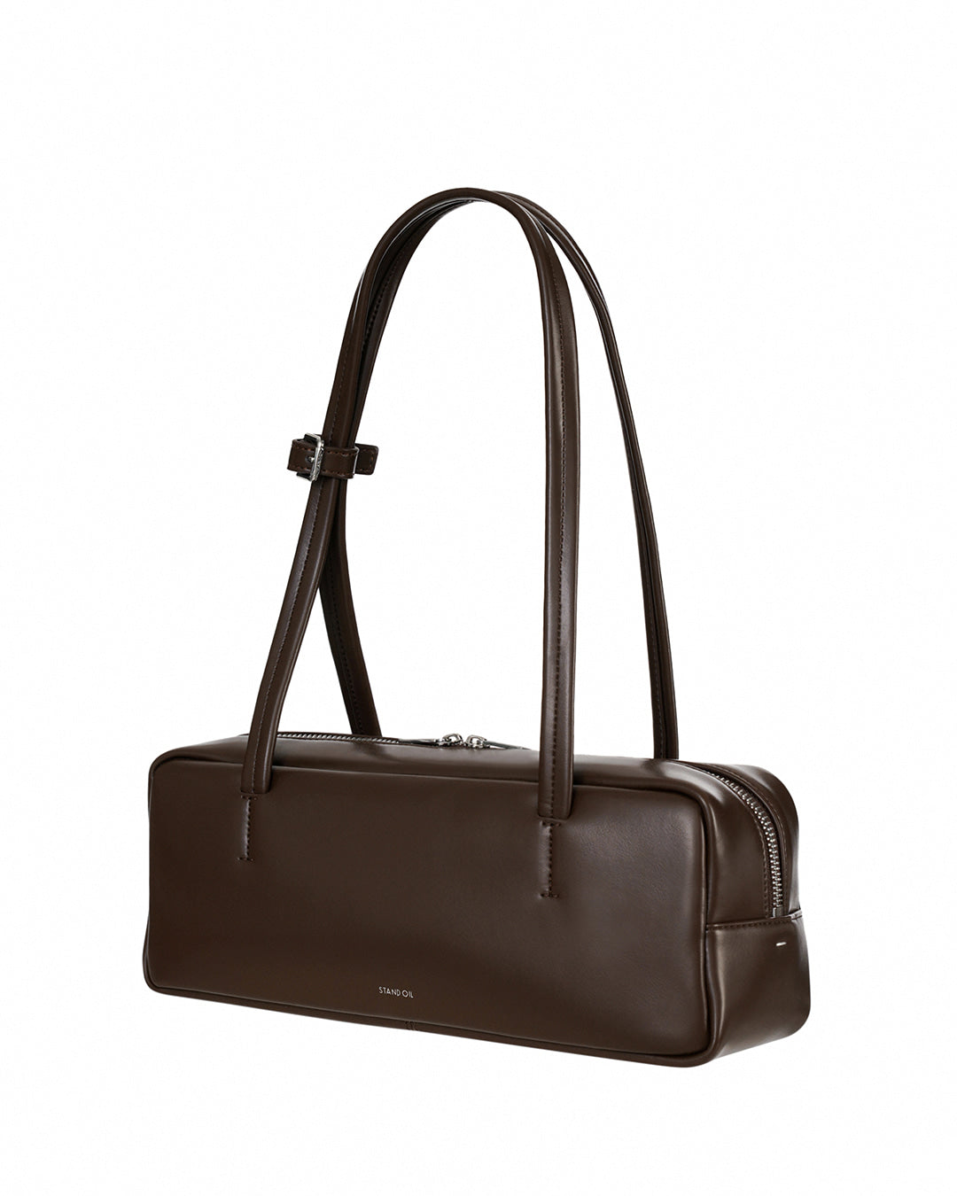＜STAND OIL＞MORE BAGUETTE バッグ DK.BROWN STAND OIL More Baguette Bag (Marron) | Stylish & Versatile