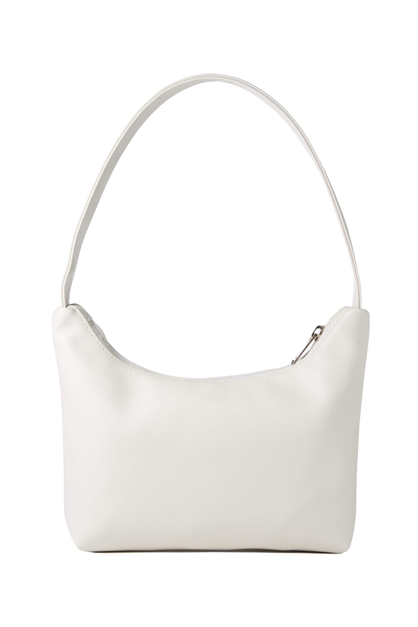 EMIS - LEATHER HOBO BAG WHITE