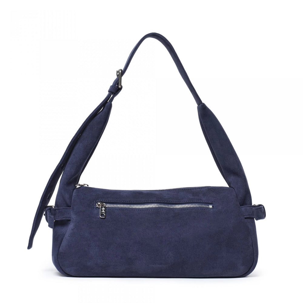 SAMO ONDOH - atta bag M suede navy