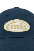 EMIS - BEIGE TRIMMING BALL CAP-NAVY