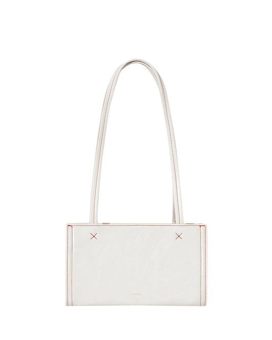 STAND OIL - Oblong bag Tiny / Stitch Cream