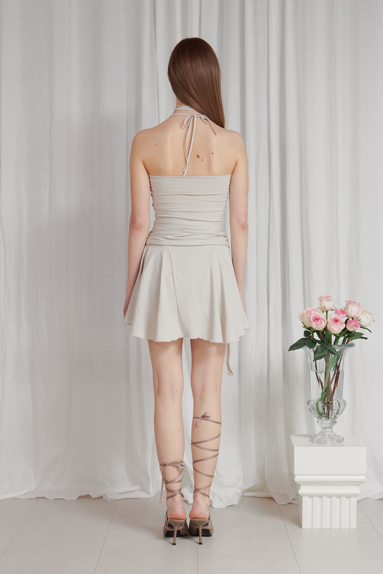 PAIN OR PLEASURE -  ORCHID TUBE DRESS grey