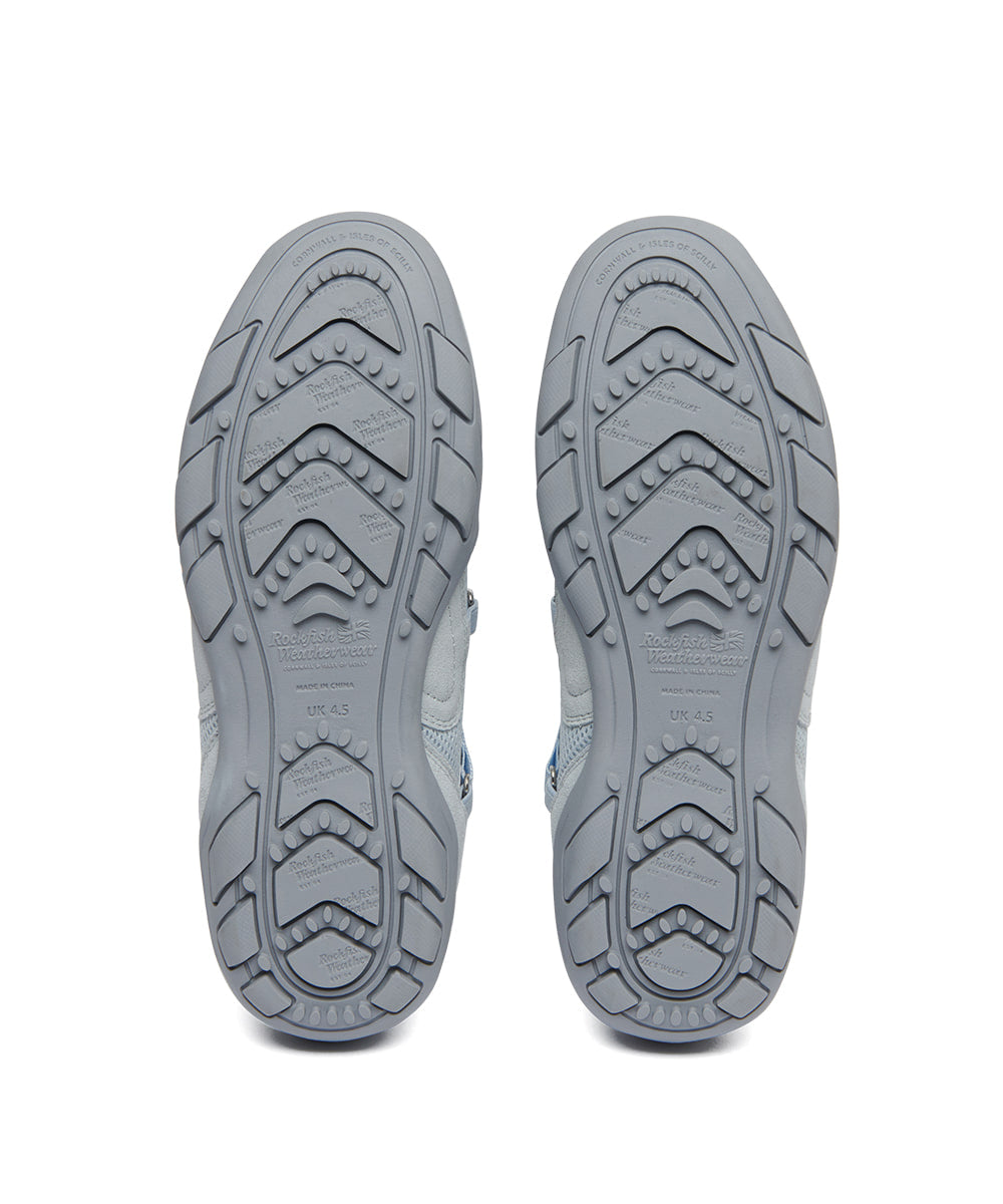 ROCKFISH WEATHERWEAR - ZANE X-STRAP SNEAKERS V2 / SKY BLUE
