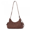 SAMO ONDOH - pocket mug bag M stripe brown