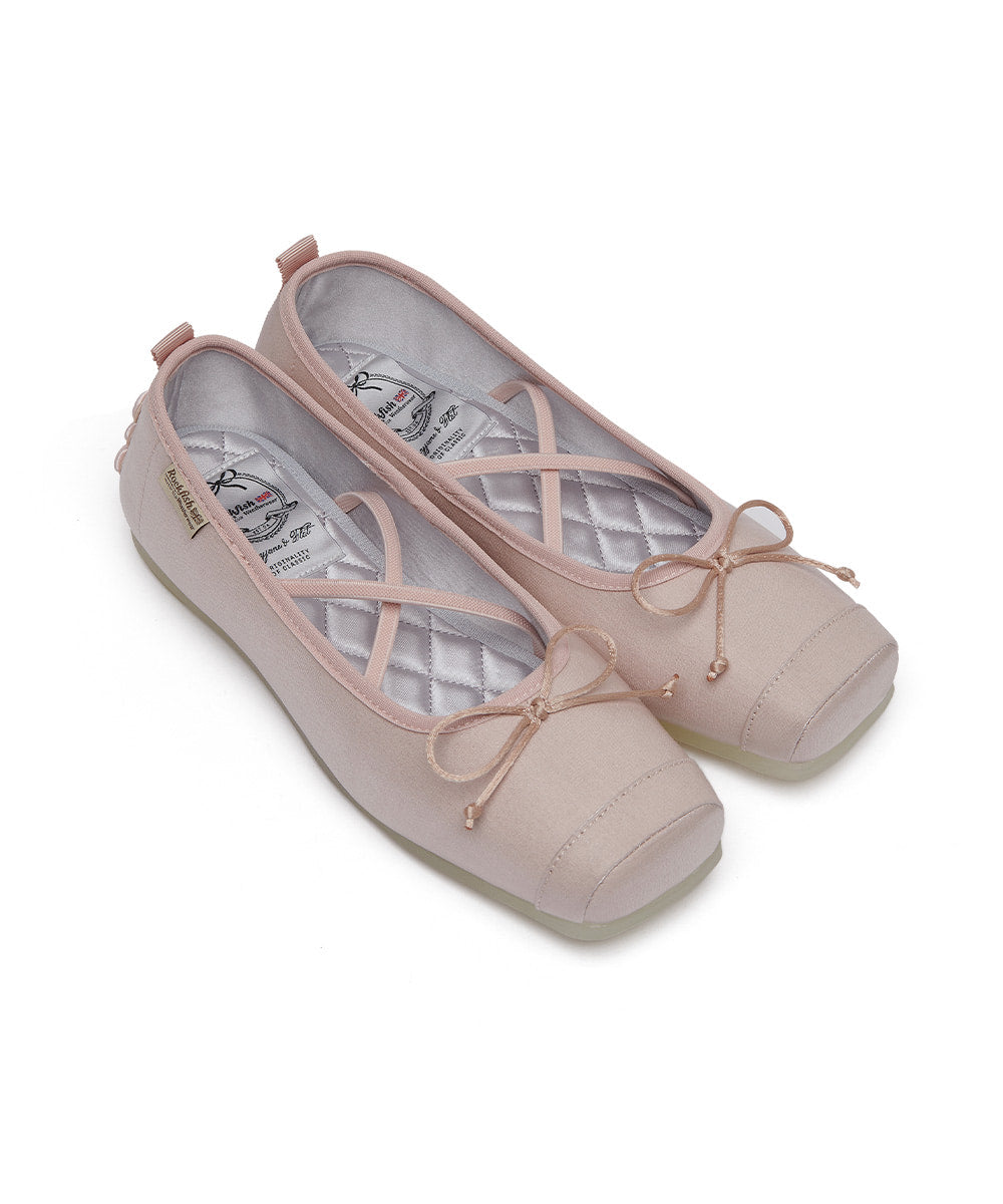 ROCKFISH WEATHERWEAR - TOE CAP BALLET FLATS / PINK