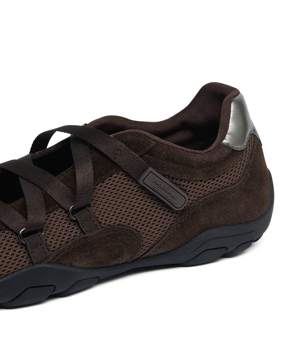 ROCKFISH WEATHERWEAR - ZANE X-STRAP SNEAKERS V2 / CHOCO