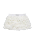 CRANK -  CANCAN FRILL MINI SKIRT_IVORY