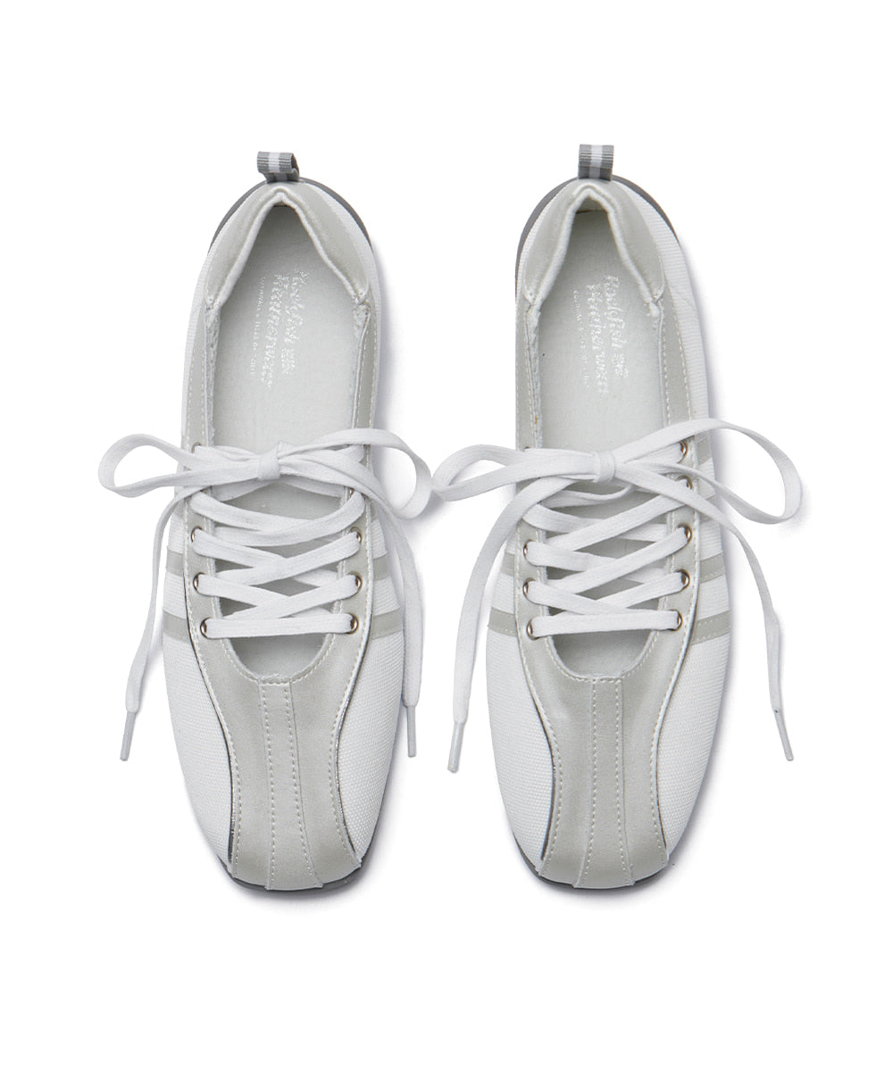 ROCKFISH WEATHERWEAR 25SS - BLISS LACEUP SNEAKERS CREAM PEARL (Dispatch in 48hrs)