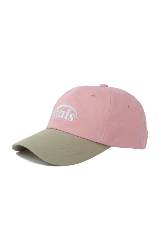 EMIS - NEW LOGO MIX BALL CAP BEIGE PINK