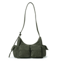 SAMO ONDOH - pocket mug bag M suede khaki