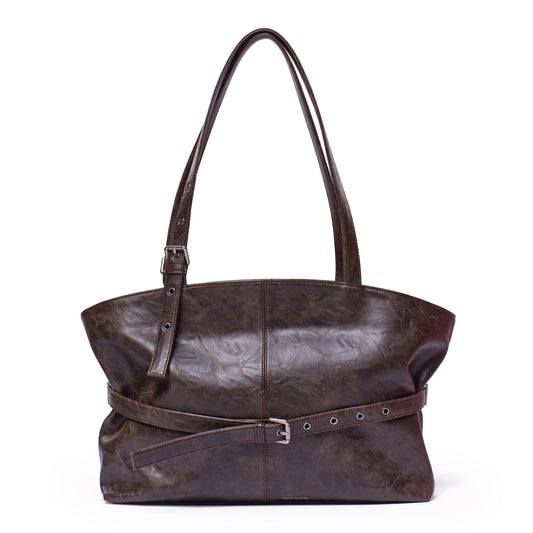 SAMO ONDOH - le belt bag L baked moca