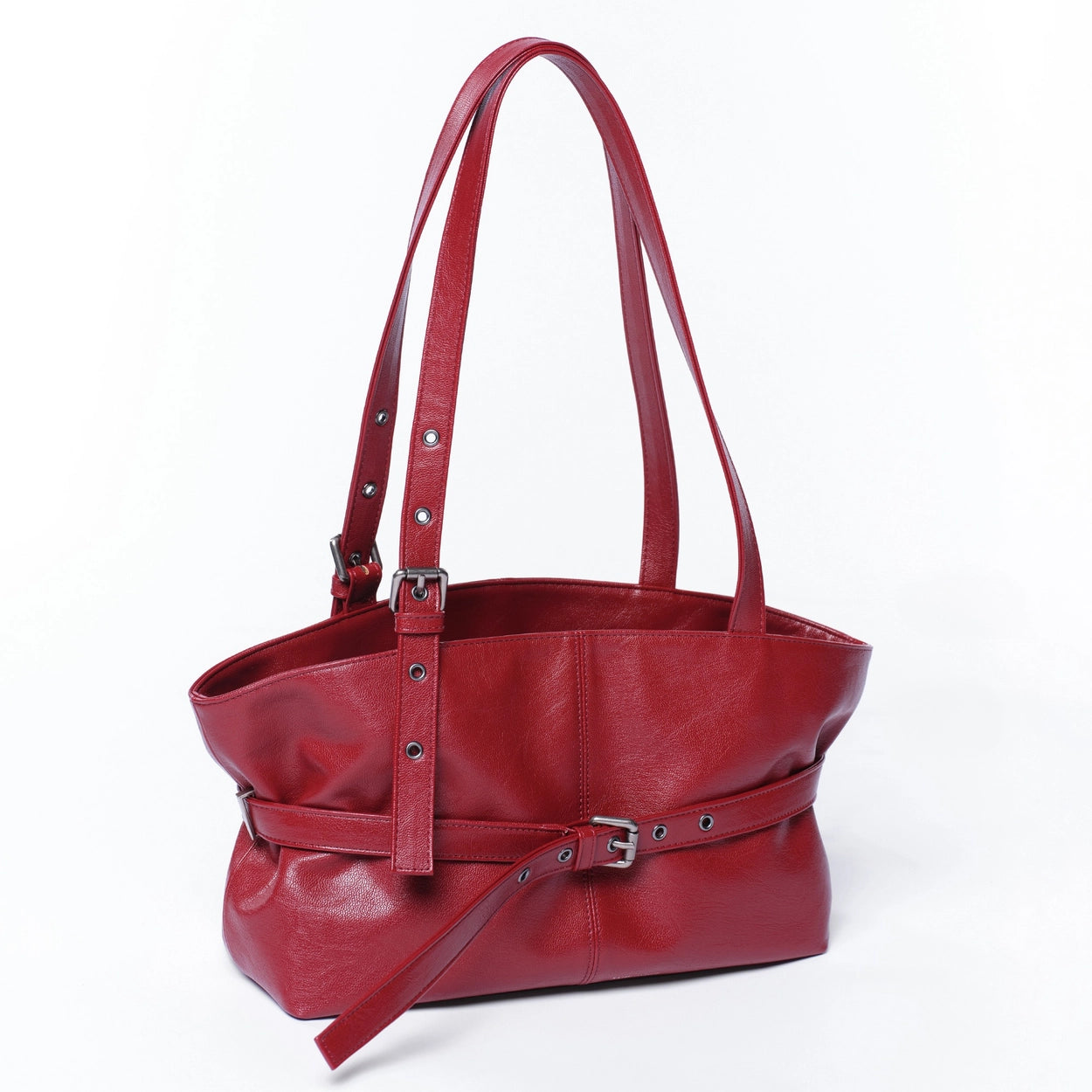 SAMO ONDOH - le belt bag M goat red