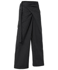 FLAREUP -  Layered Wrap Trousers / Black
