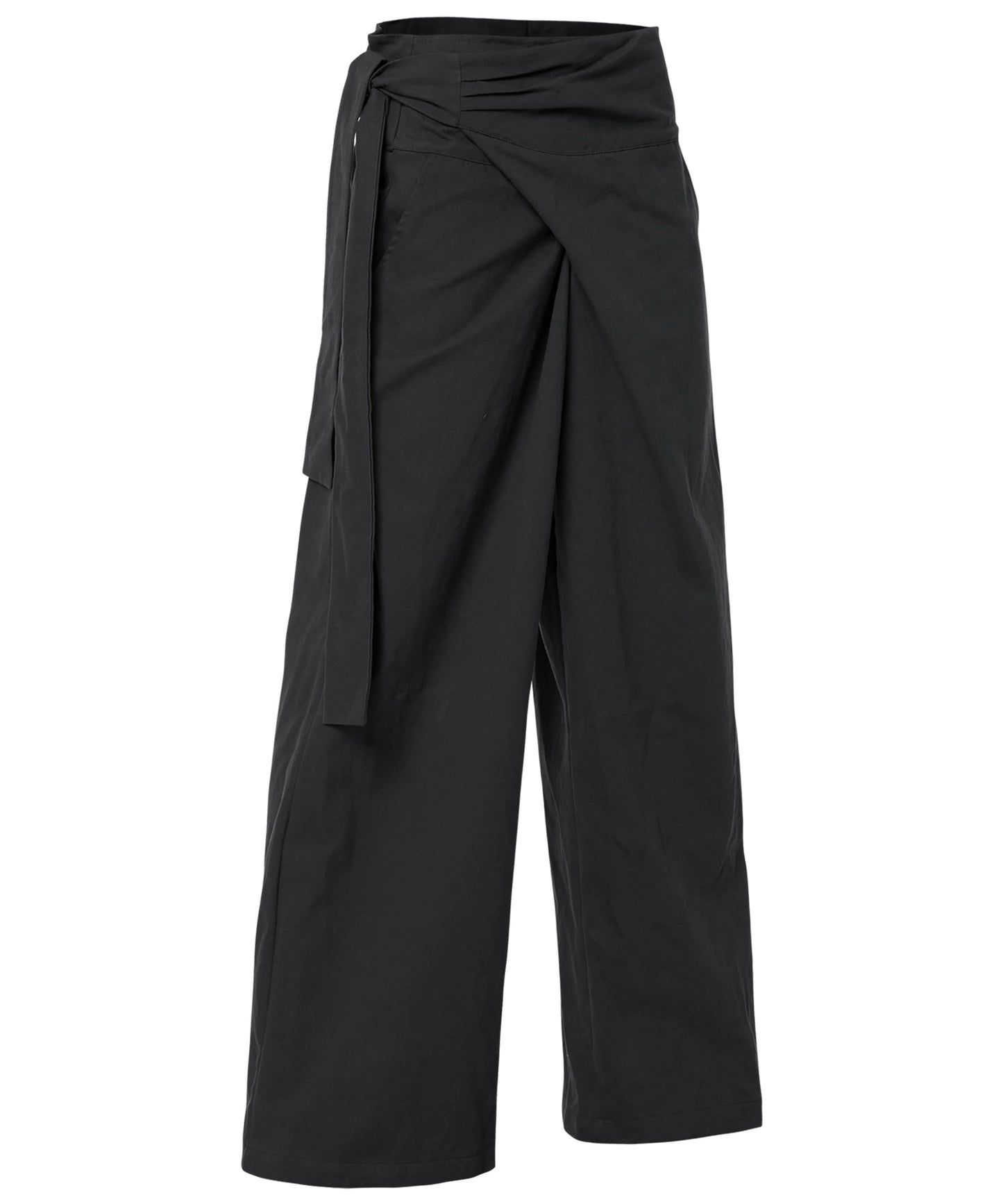 FLAREUP -  Layered Wrap Trousers / Black