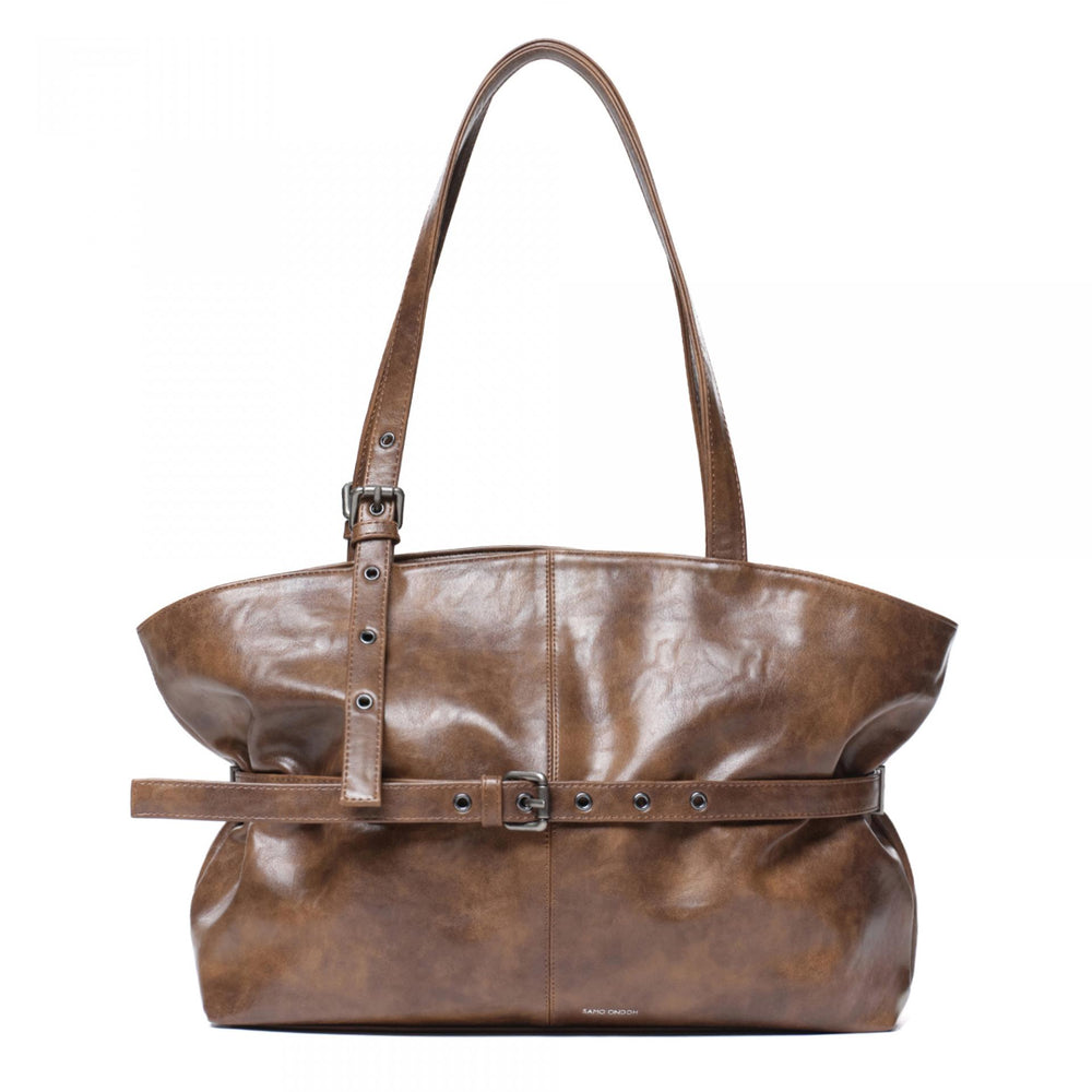 SAMO ONDOH - le belt bag L baked tan