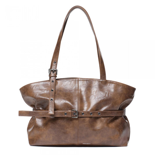 SAMO ONDOH - le belt bag L baked tan