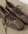 ROCKFISH WEATHERWEAR 25FW /  BLISS LACEUP SNEAKERS - CHOCO