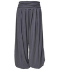 FLAREUP - Wide Capri Pants / Dark Gray