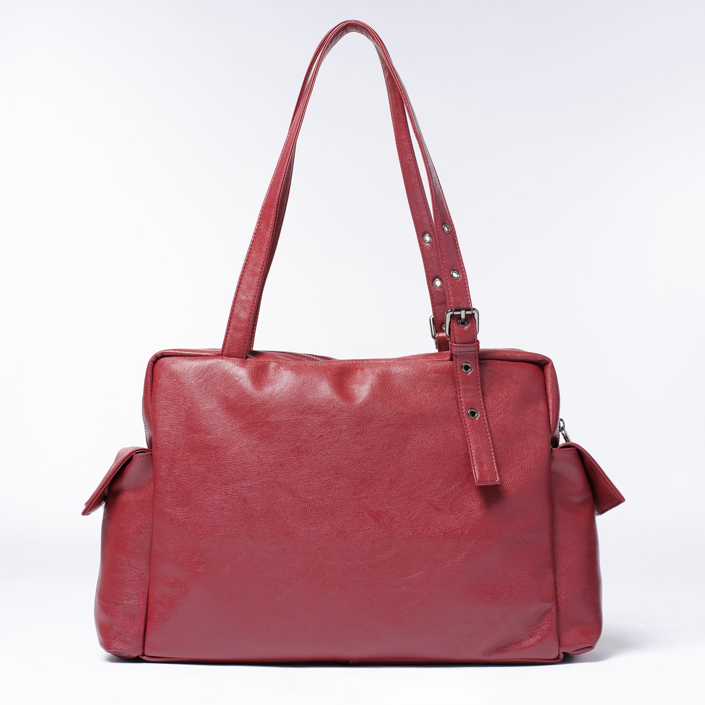 SAMO ONDOH - pocket utility bag L Goat Red