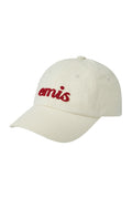 EMIS - APPLIQUE BALL CAP-CREAM Jisoo's pick (DISPATCH IN 48HRS)