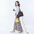 SAMO ONDOH - belt flap bag M baked moca