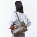 SAMO ONDOH - belt flap bag M vampire coffeemilk