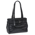 SAMO ONDOH - belt flap bag M baked black