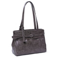 SAMO ONDOH - belt flap bag M baked gray
